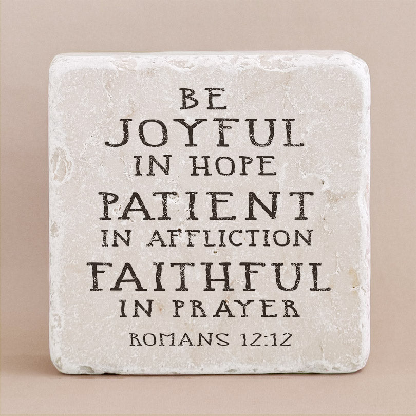 Romans 12:1(中古品) 575 | Romans 12:12 – Twelve Stone Art