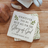 550 | 1 Corinthians 10:31 - Twelve Stone Art