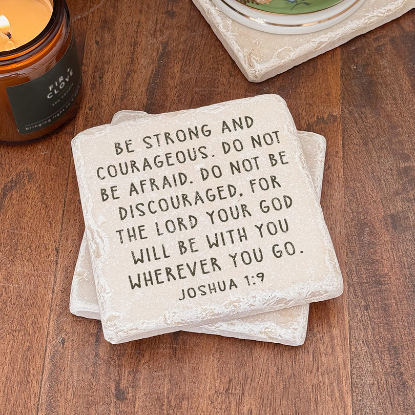 572 | Joshua 1:9 - Twelve Stone Art