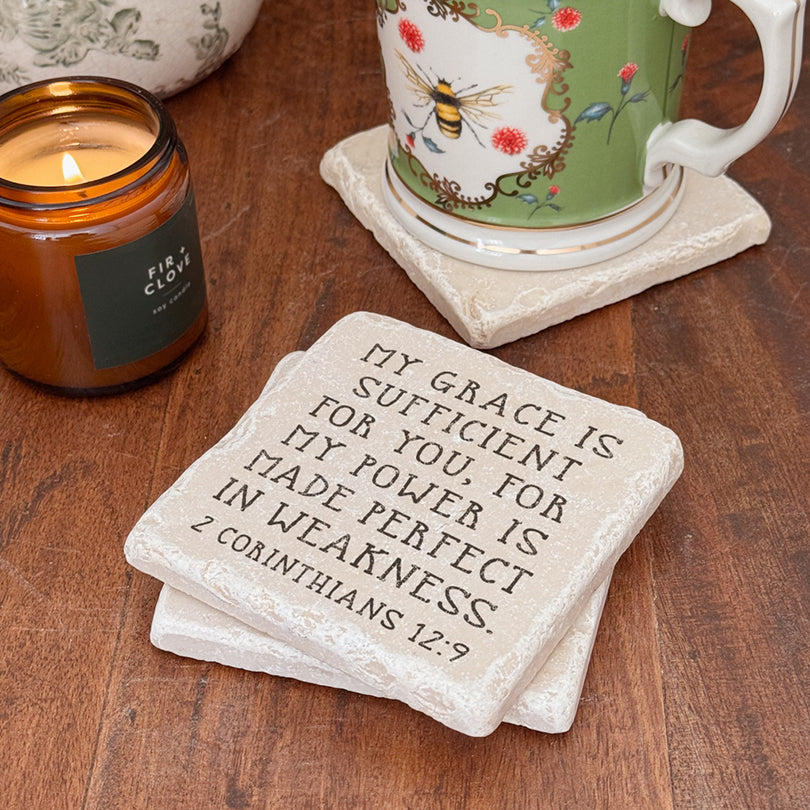 672 | 2 Corinthians 12:9 - Twelve Stone Art
