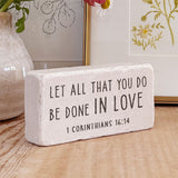 502 | 1 Corinthians 16:14 - Twelve Stone Art