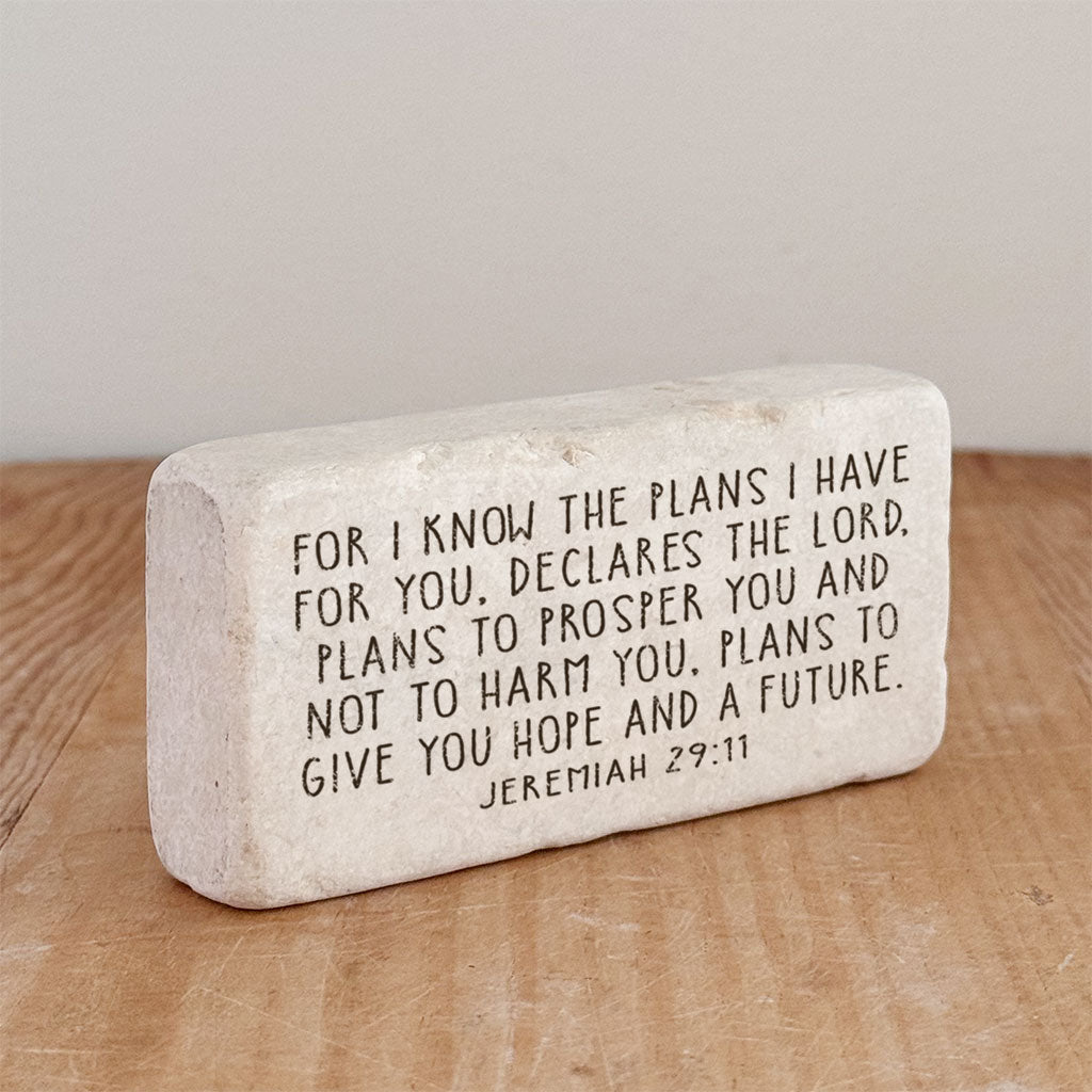 503 | Jeremiah 29:11 - Twelve Stone Art