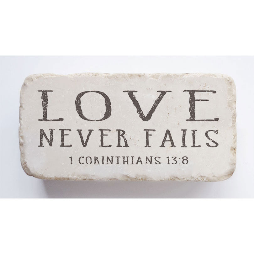 504 | 1 Corinthians 13:8 - Twelve Stone Art