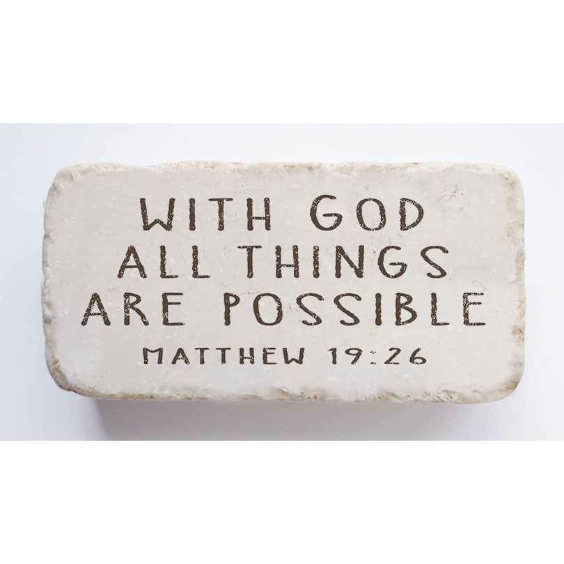 505 | Matthew 19:26 - Twelve Stone Art