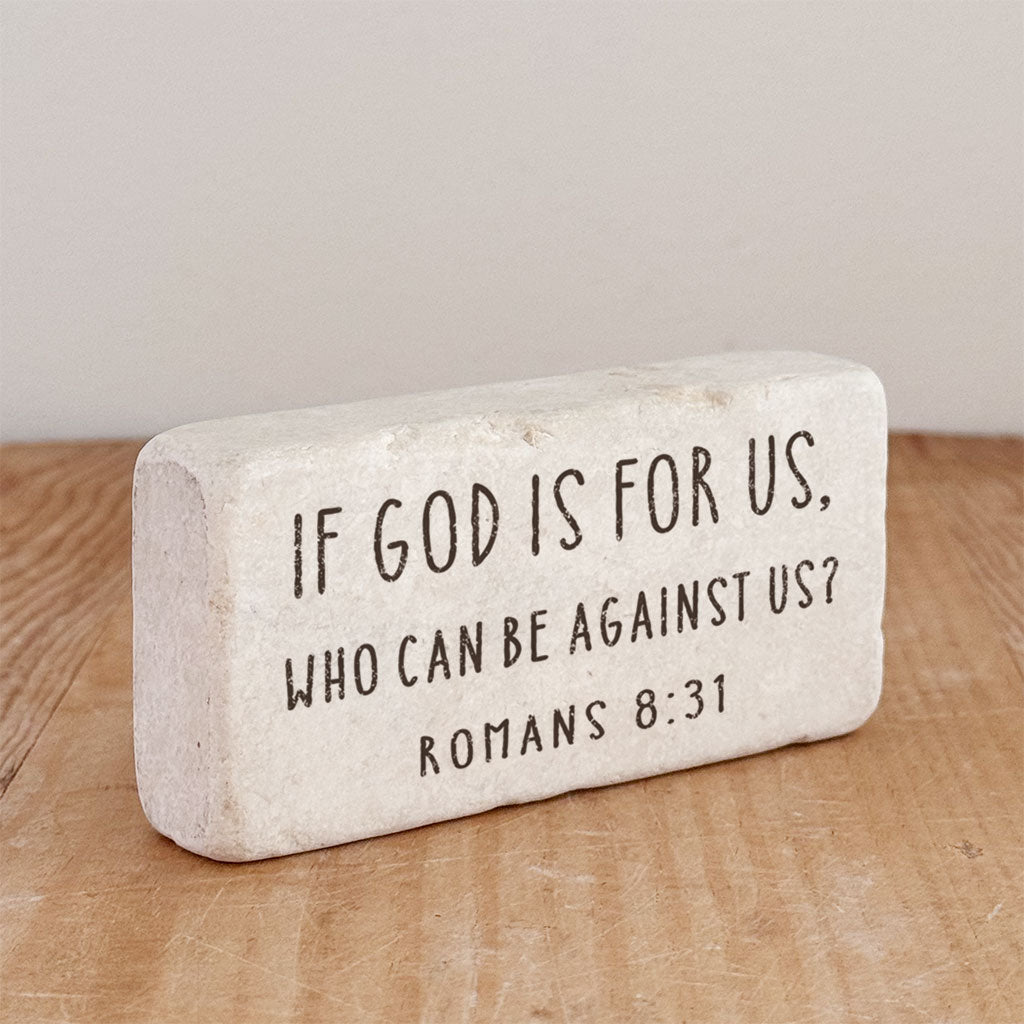 507 | Romans 8:31 - Twelve Stone Art