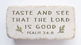 512 | Psalm 34:8 - Twelve Stone Art