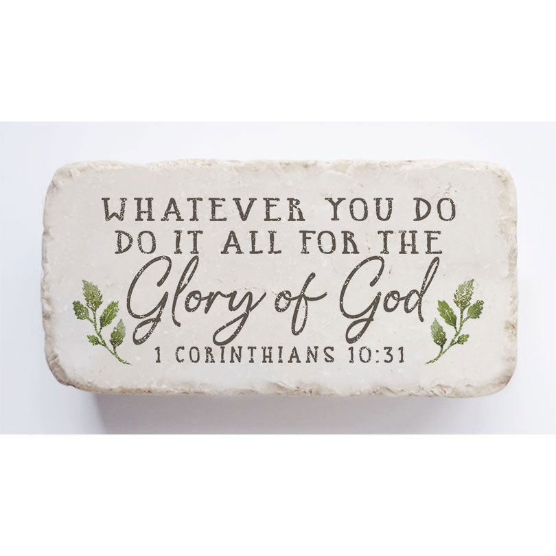 550 | 1 Corinthians 10:31 - Twelve Stone Art