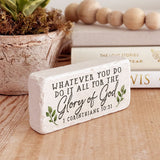 550 | 1 Corinthians 10:31 - Twelve Stone Art