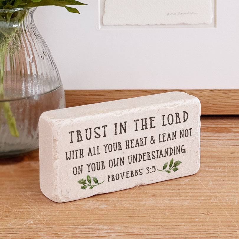 551 | Proverbs 3:5 - Twelve Stone Art