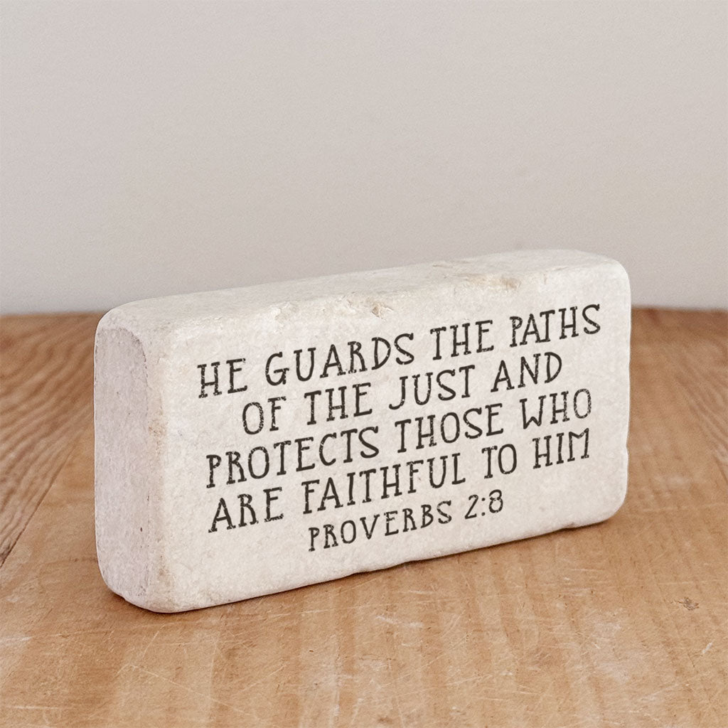 552 | Proverbs 2:8 - Twelve Stone Art