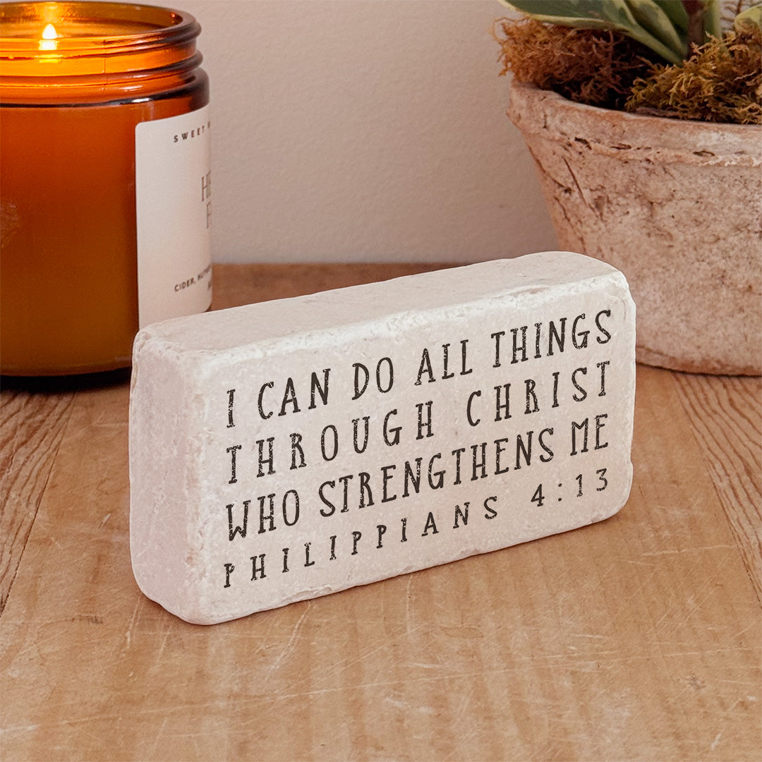553 | Philippians 4:13 - Twelve Stone Art
