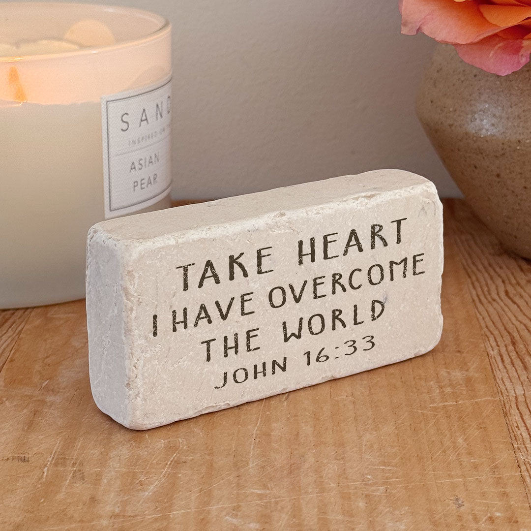 571 | John 16:33 - Twelve Stone Art