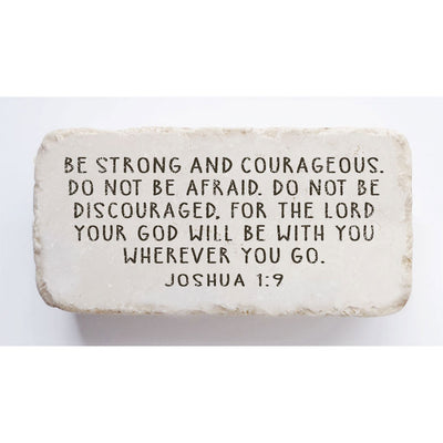 572 | Joshua 1:9 - Twelve Stone Art