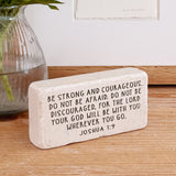 572 | Joshua 1:9 - Twelve Stone Art