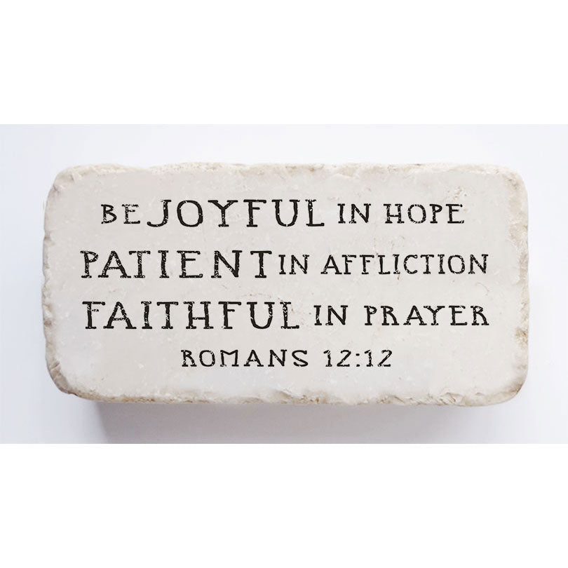 575 | Romans 12:12 - Twelve Stone Art
