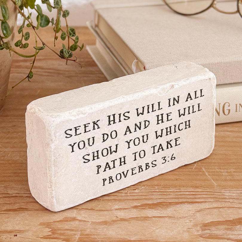 576 | Proverbs 3:6 - Twelve Stone Art