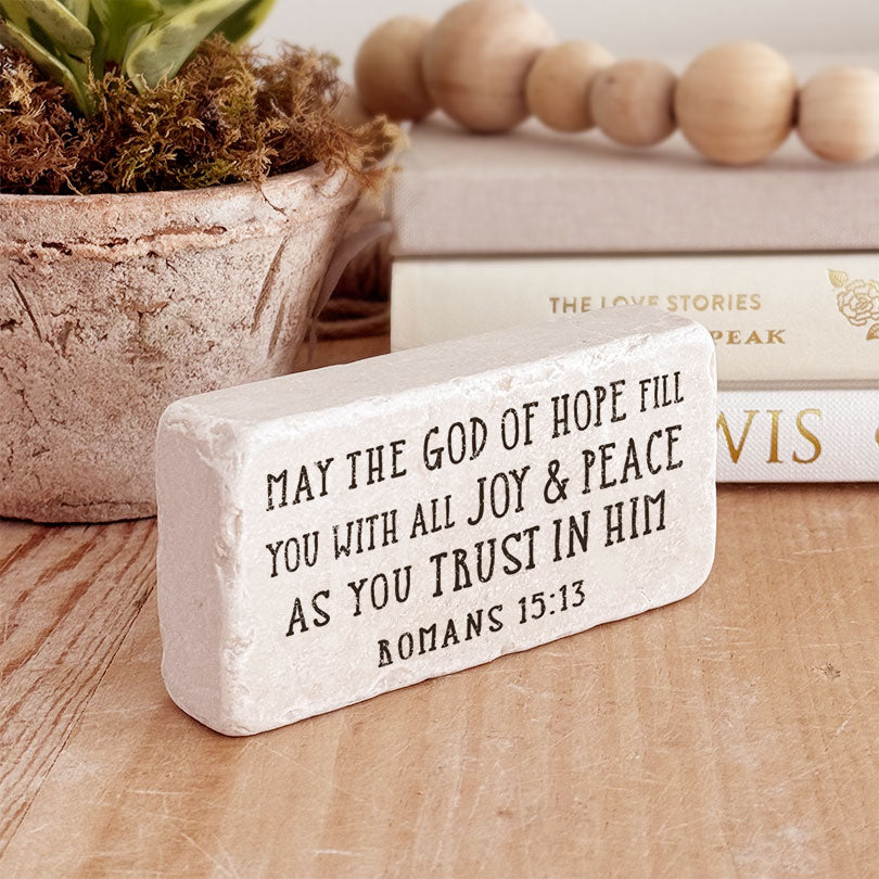 586 | Romans 15:13 - Twelve Stone Art
