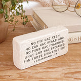 587 | 1 Corinthians 2:9 - Twelve Stone Art