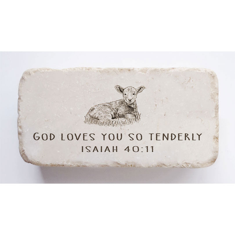 592 | Isaiah 40:11 - Twelve Stone Art