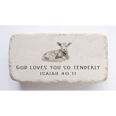 592 | Isaiah 40:11 - Twelve Stone Art