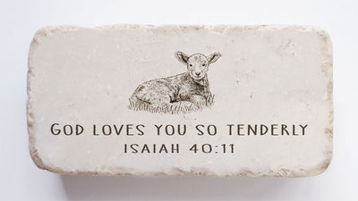 592 | Isaiah 40:11 - Twelve Stone Art