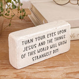 608 | Turn Your Eyes Upon Jesus - Twelve Stone Art