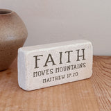 617 | Matthew 17:20 - Faith moves mountains - Twelve Stone Art