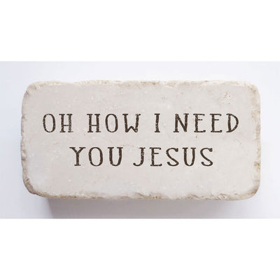 645 | I need You Jesus - Twelve Stone Art