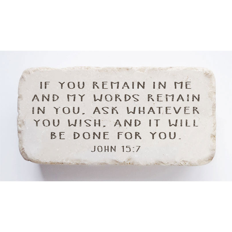 646 | John 15:7 - Twelve Stone Art