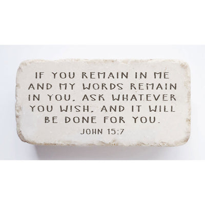 646 | John 15:7 - Twelve Stone Art