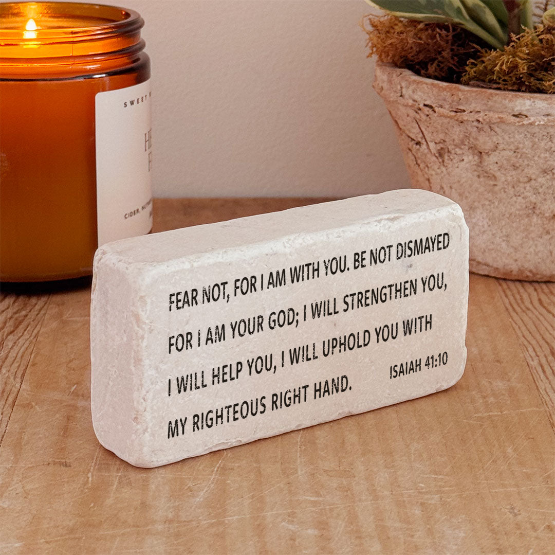 654 | Isaiah 41:10 – Twelve Stone Art