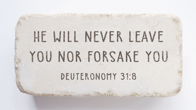 656 | Deuteronomy 31:8 - Twelve Stone Art