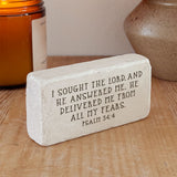 664 | Psalm 34:4 - Twelve Stone Art