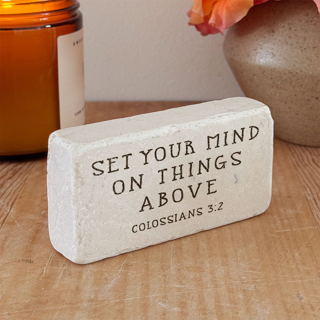 673 | Colossians 3:2 - Twelve Stone Art