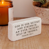 697 | Psalm 46:1 - Twelve Stone Art