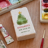 726 | Matthew 1:23 - Christmas Tree - Twelve Stone Art