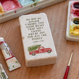 727 | Luke 2:10 - Truck - Twelve Stone Art