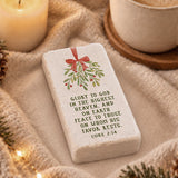 728 | Luke 2:14 - Leaves + Berries - Twelve Stone Art