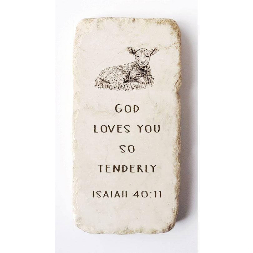 592 | Isaiah 40:11 - Twelve Stone Art