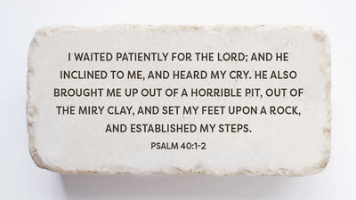 661 | Psalm 40:1-2 - Twelve Stone Art