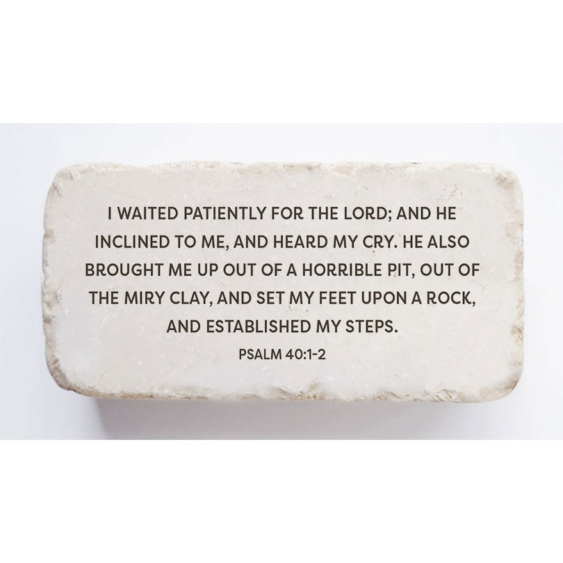 661 | Psalm 40:1-2 - Twelve Stone Art