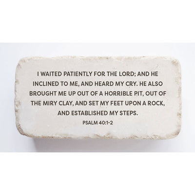 661 | Psalm 40:1-2 - Twelve Stone Art