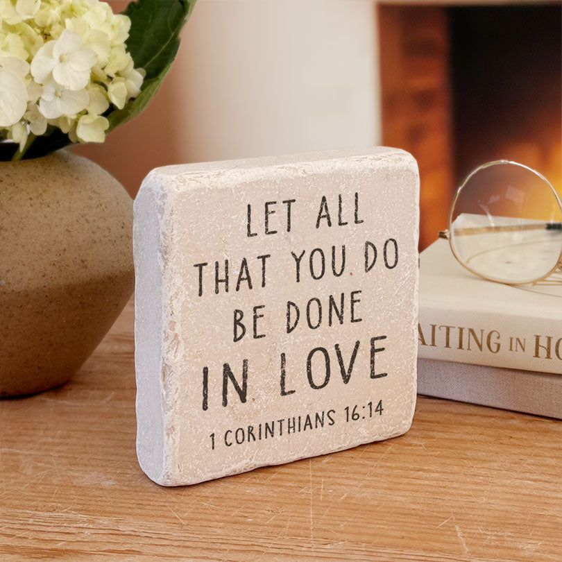502 | 1 Corinthians 16:14 - Twelve Stone Art