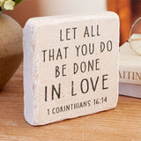 502 | 1 Corinthians 16:14 - Twelve Stone Art
