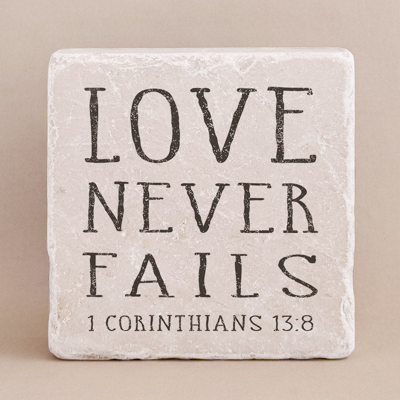 504 | 1 Corinthians 13:8 - Twelve Stone Art