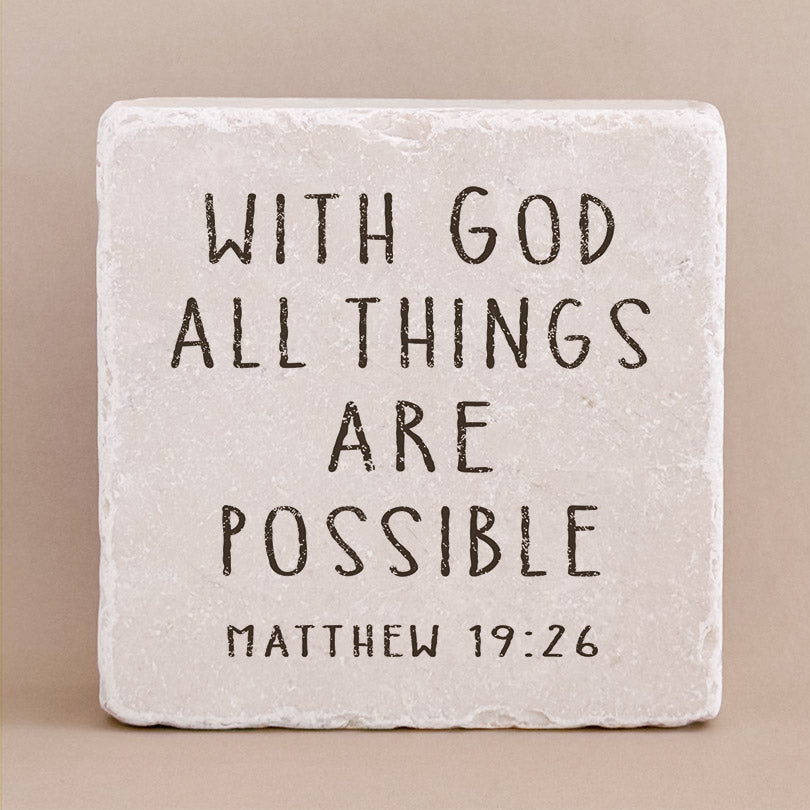 505 | Matthew 19:26 - Twelve Stone Art
