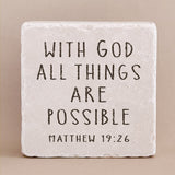 505 | Matthew 19:26 - Twelve Stone Art