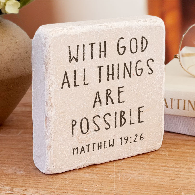 505 | Matthew 19:26 - Twelve Stone Art