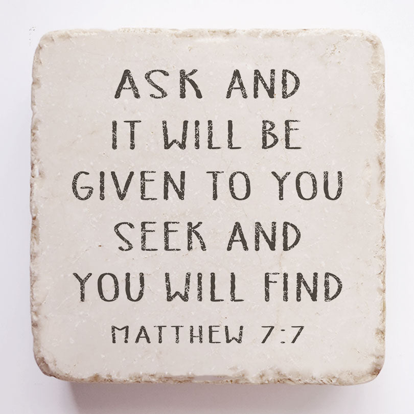 516 | Matthew 7:7 - Twelve Stone Art