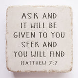 516 | Matthew 7:7 - Twelve Stone Art